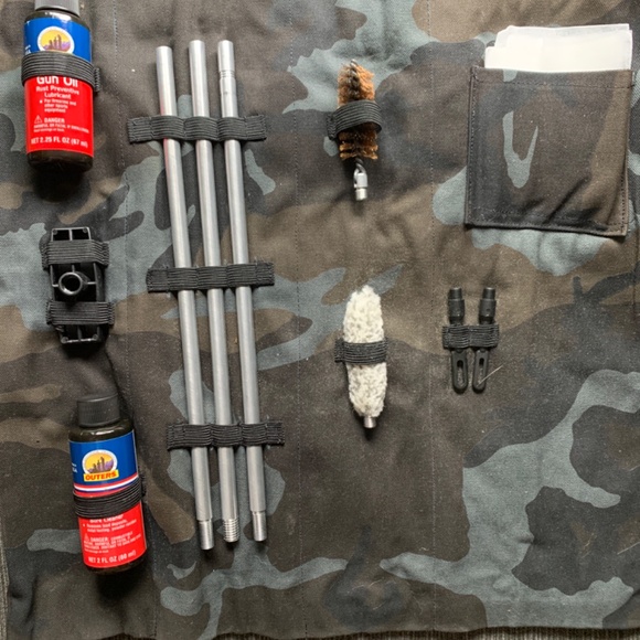 Outers Camo Canvas Gun Cleaning Tool Roll - Picture 2 of 6
